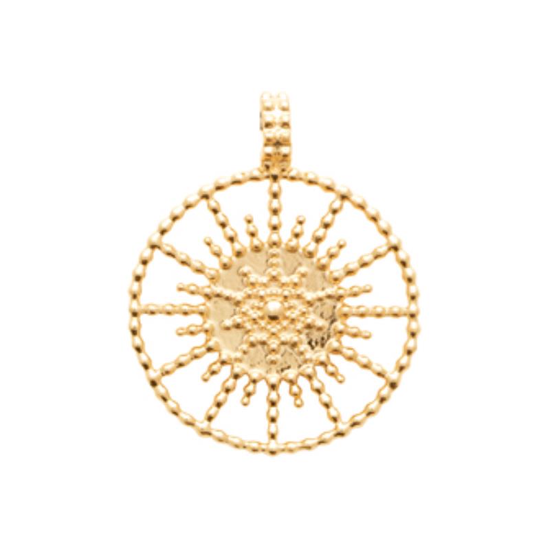 Coque de Nacre Pendentif plaqué or 2778100