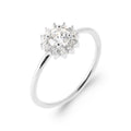 Coque de Nacre Bague solitaire argent 1972210
