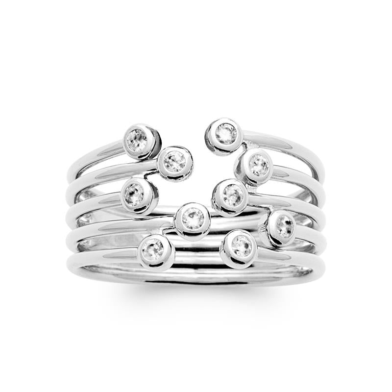 Coque de Nacre Bague plaqué argent 4991210