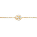 Coque de Nacre Bracelet plaqué or 974201