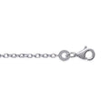 Coque de Nacre Chaîne maille forçat argent 725040