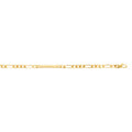 Coque de Nacre Gourmette plaqué or 633004