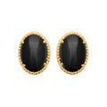 Coque de Nacre Puces d'oreilles plaqué or 2574007