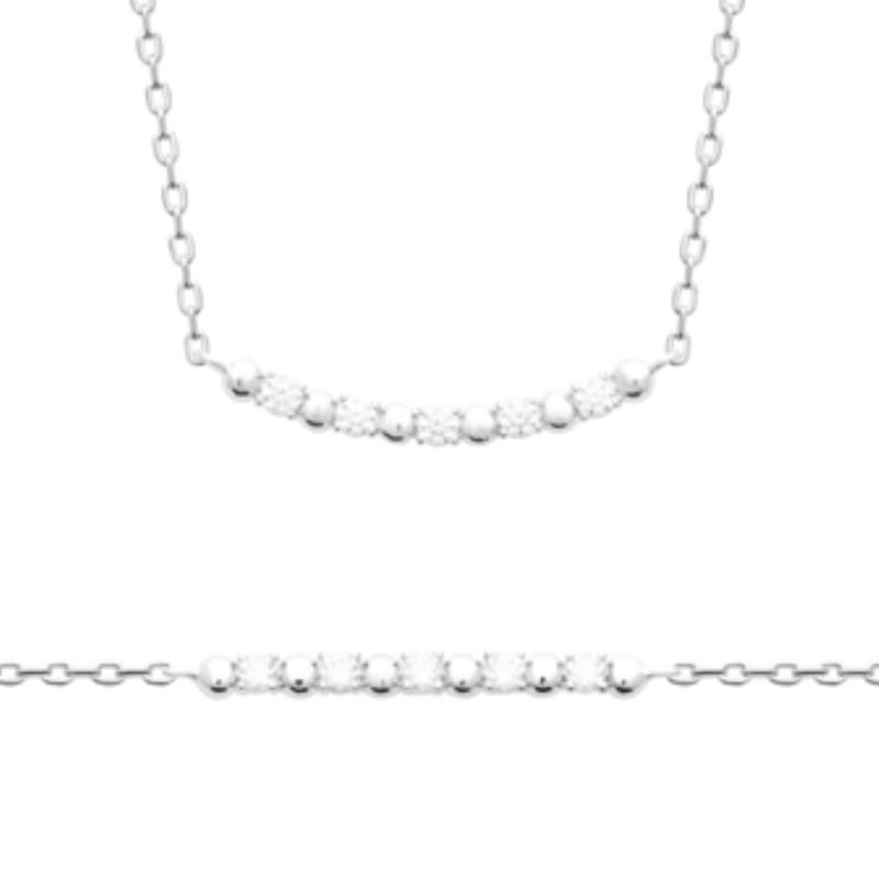 Coque de Nacre Chaîne argent 874112
