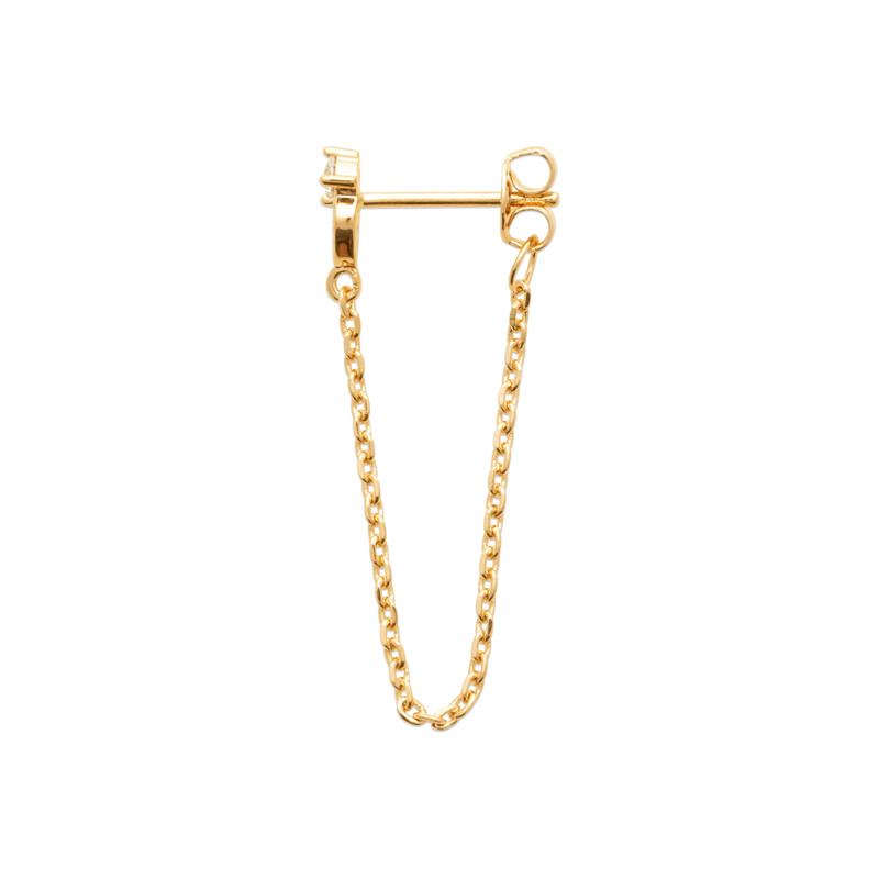 Coque de Nacre Boucles d'oreilles pendantes plaqué or 23077610