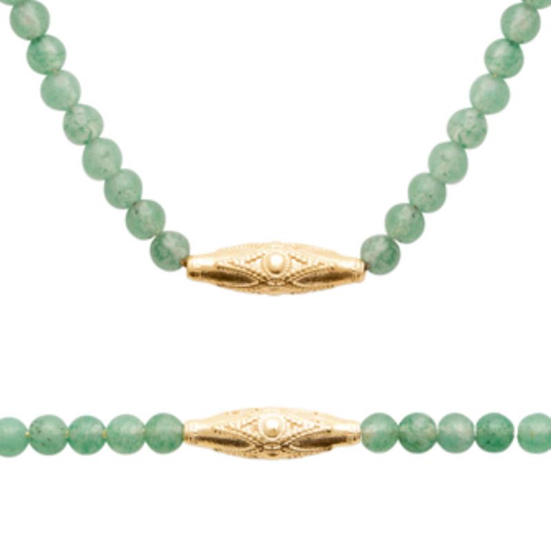 Coque de Nacre Collier plaqué or 974010