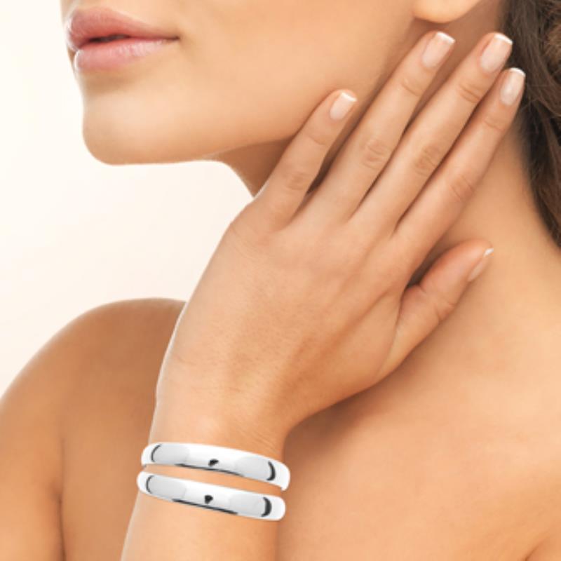 Izee Bracelet jonc acier 312245