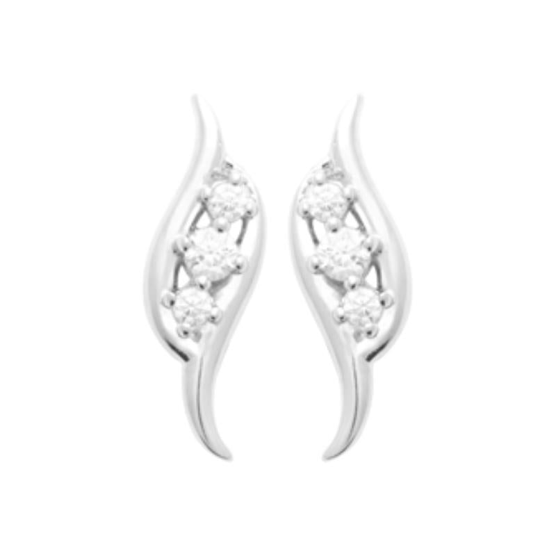 Coque de Nacre Puces d'oreilles argent 13056810