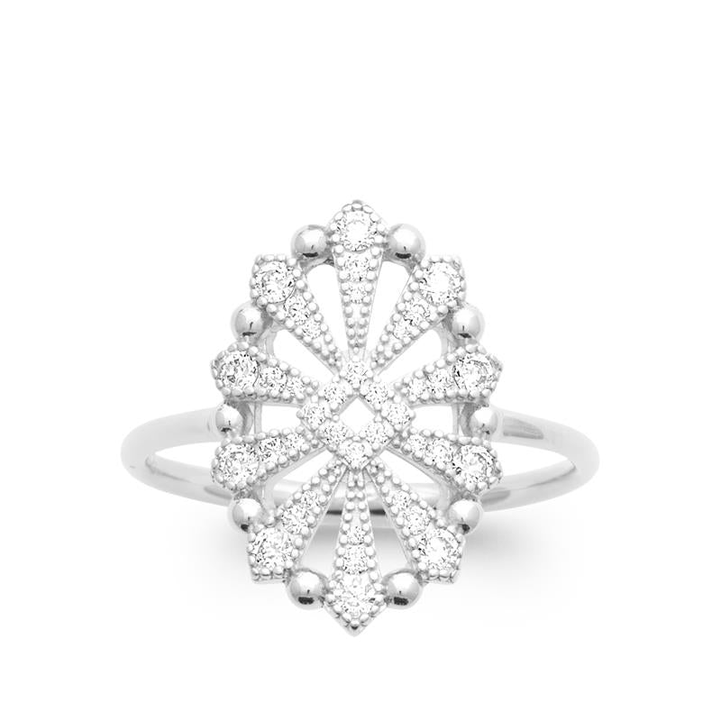 Coque de Nacre Bague argent 10007610