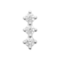 Coque de Nacre Boucle d'oreille à l'unité argent 13020010U