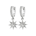 Coque de Nacre Créoles argent 1638210