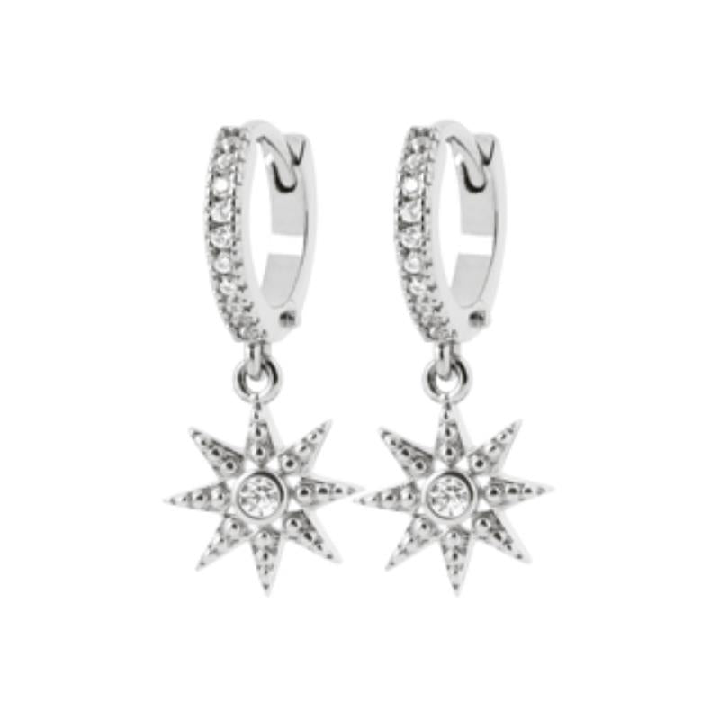 Coque de Nacre Créoles argent 1638210