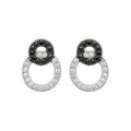 Coque de Nacre Puces d'oreilles argent 1518407