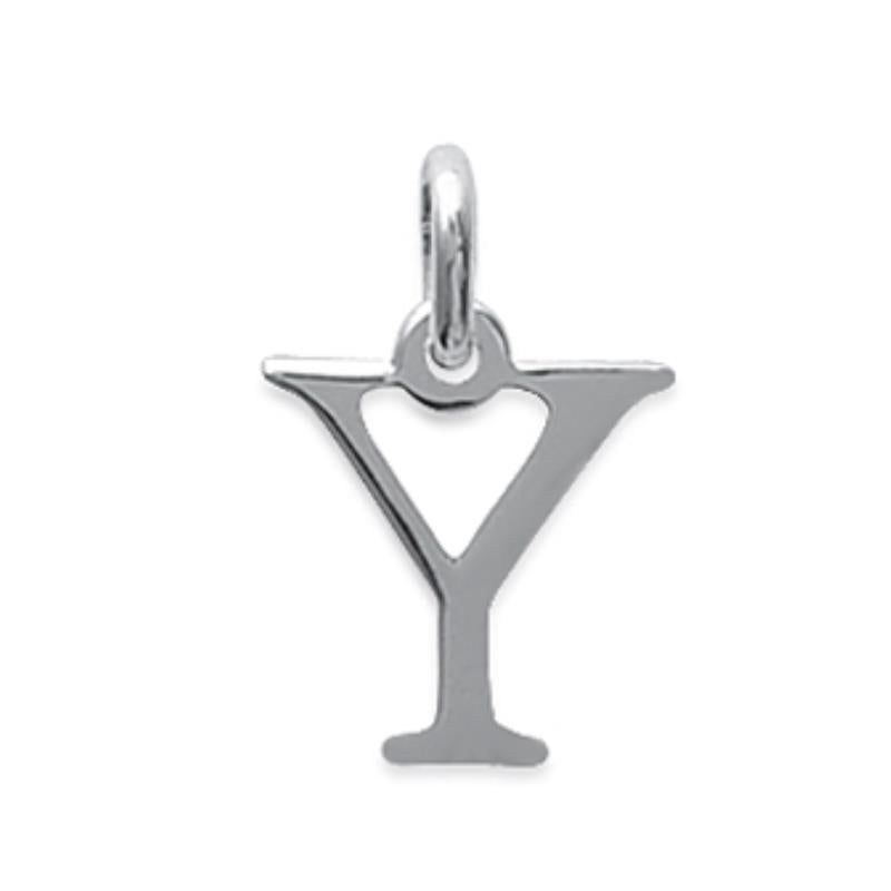 Coque de Nacre Pendentif initiale argent 18750023