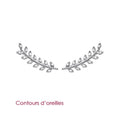 Coque de Nacre Boucles d'oreilles argent 1511310