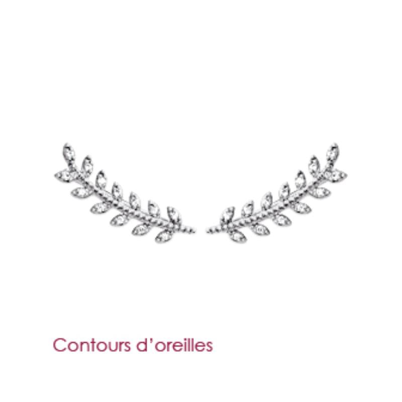 Coque de Nacre Boucles d'oreilles argent 1511310