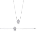 Coque de Nacre Collier argent 821404