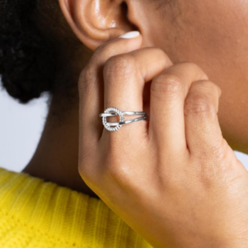 Coque de Nacre Bague argent 7977000