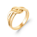 Coque de Nacre Bague plaqué or 20010600