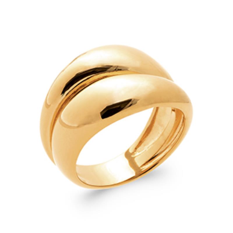 Coque de Nacre Bague plaqué or 2901300