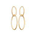 Coque de Nacre Boucles d'oreilles pendantes plaqué or 2588200