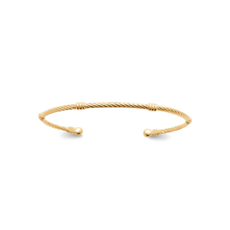 Coque de Nacre Bracelet jonc plaqué or 922191