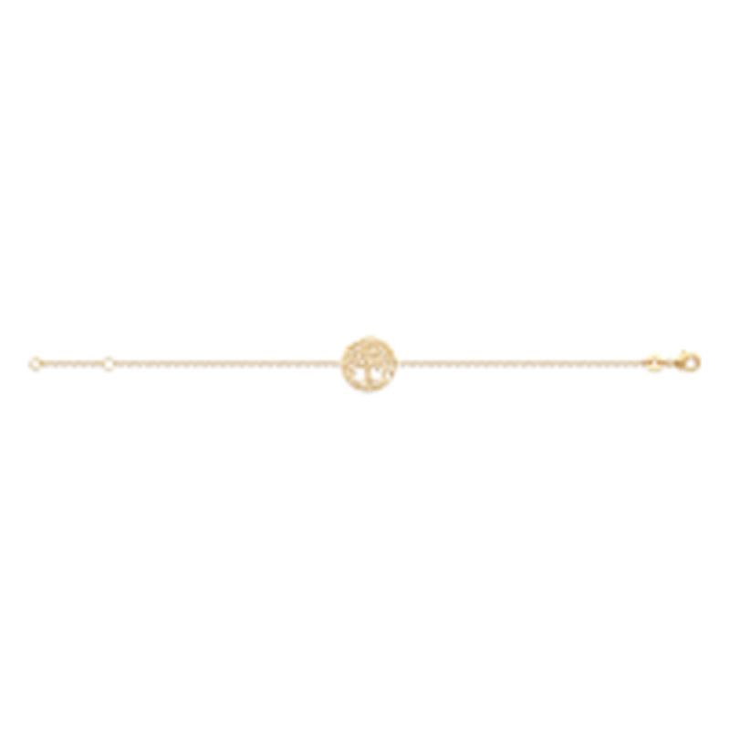 Coque de Nacre Bracelet plaqué or 922091