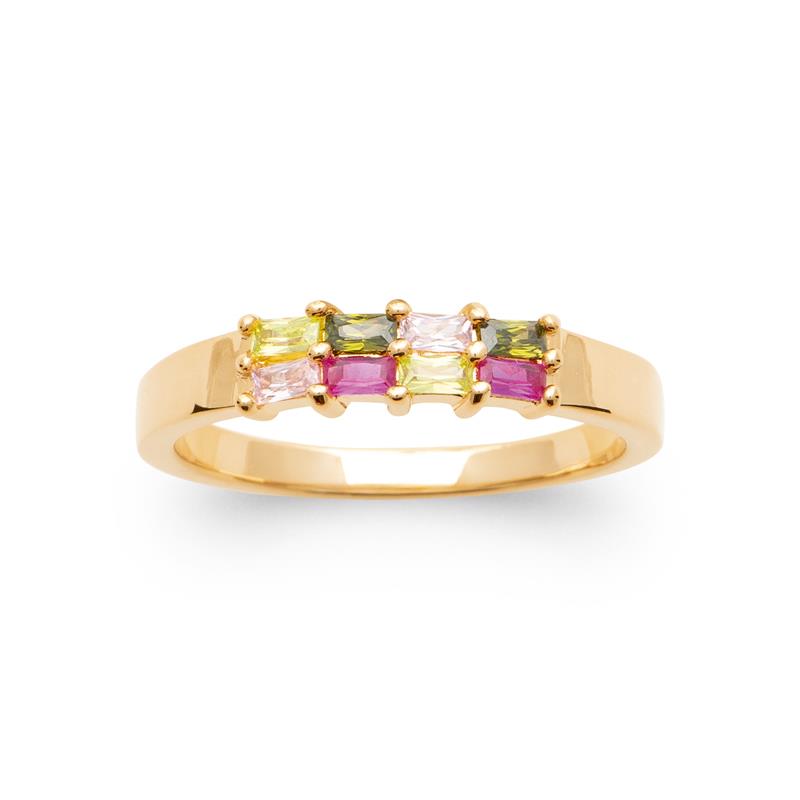 Coque de Nacre Bague plaqué or 20016805