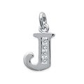 Coque de Nacre Pendentif initiale argent 186011010