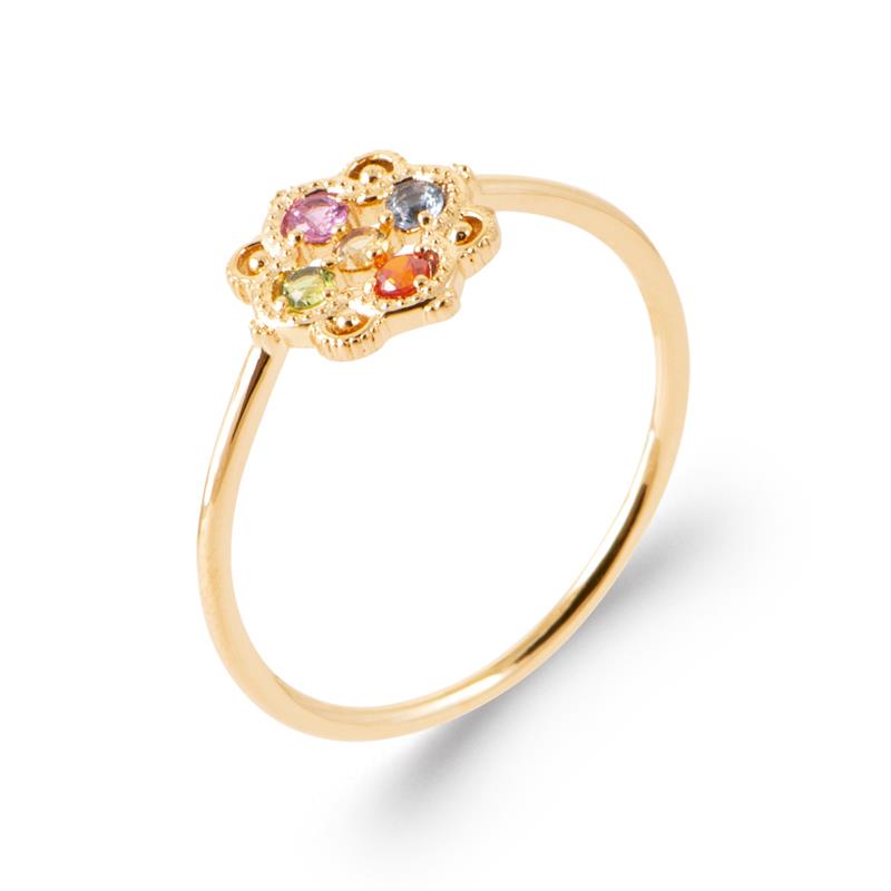 Coque de Nacre Bague plaqué or 20017105