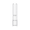 Coque de Nacre Boucles d'oreilles pendantes argent 7538300