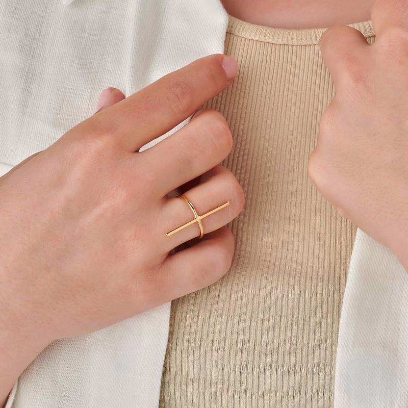 Coque de Nacre Bague plaqué or 2227000
