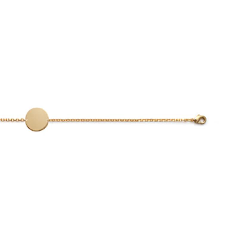 Coque de Nacre Bracelet plaqué or 921044