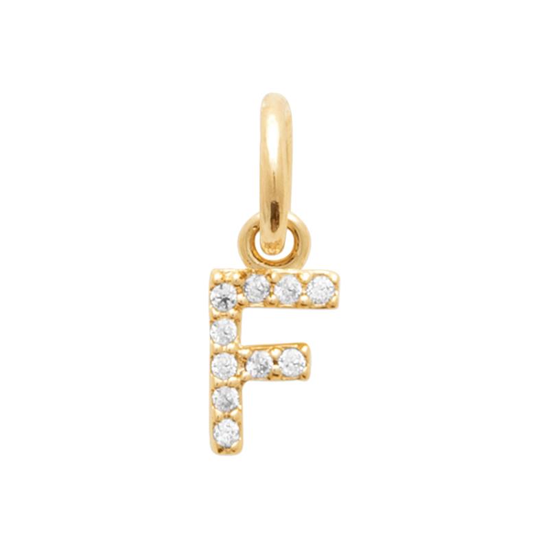 Coque de Nacre Pendentif initiale plaqué or 2776706