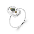 Coque de Nacre Bague argent 1976050