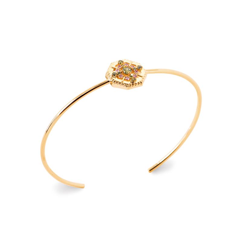 Coque de Nacre Collier plaqué or 974423