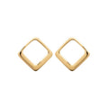 Coque de Nacre Puces d'oreilles plaqué or 23014300