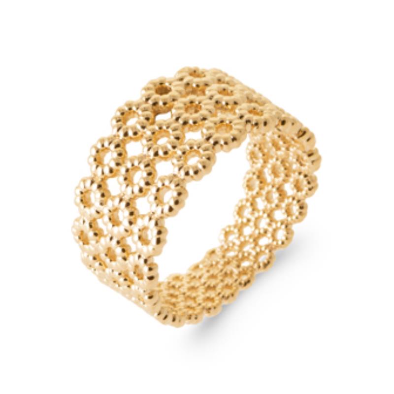 Coque de Nacre Bague plaqué or 2957500