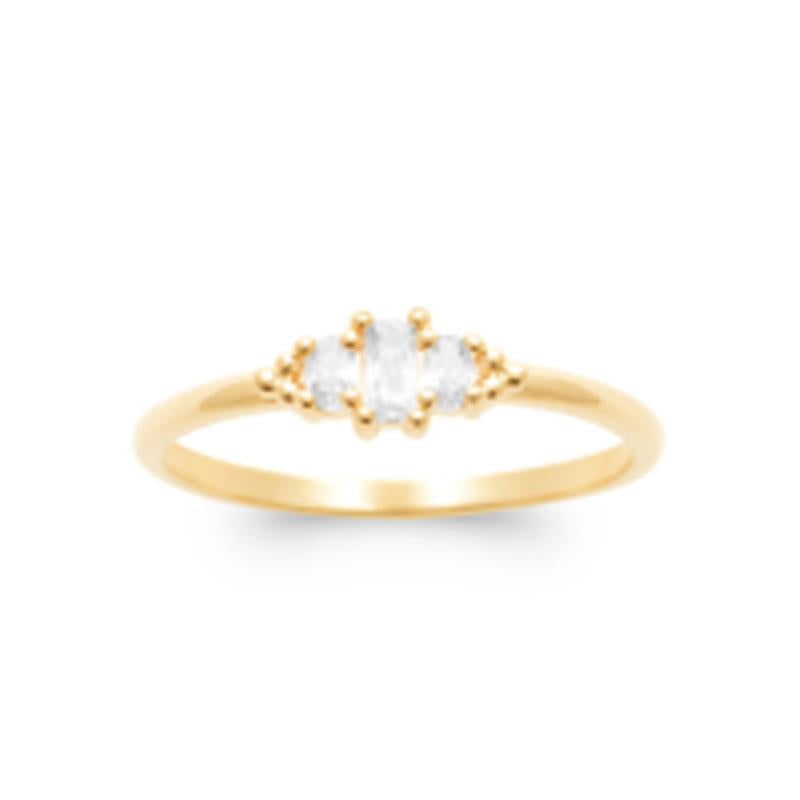Coque de Nacre Bague plaqué or 2964210
