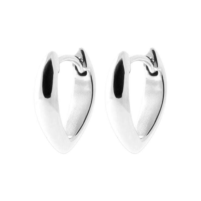 Coque de Nacre Créoles argent 7673700