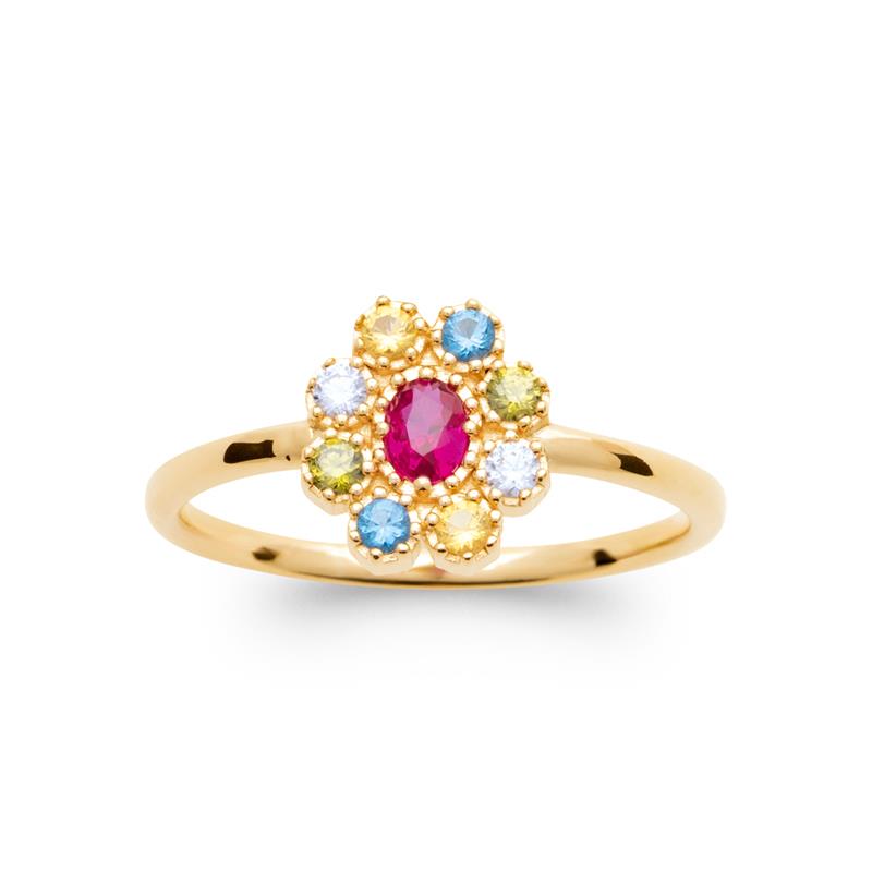 Coque de Nacre Bague plaqué or 2998905