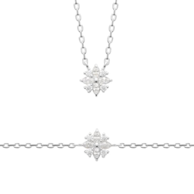 Coque de Nacre Chaîne argent 873972