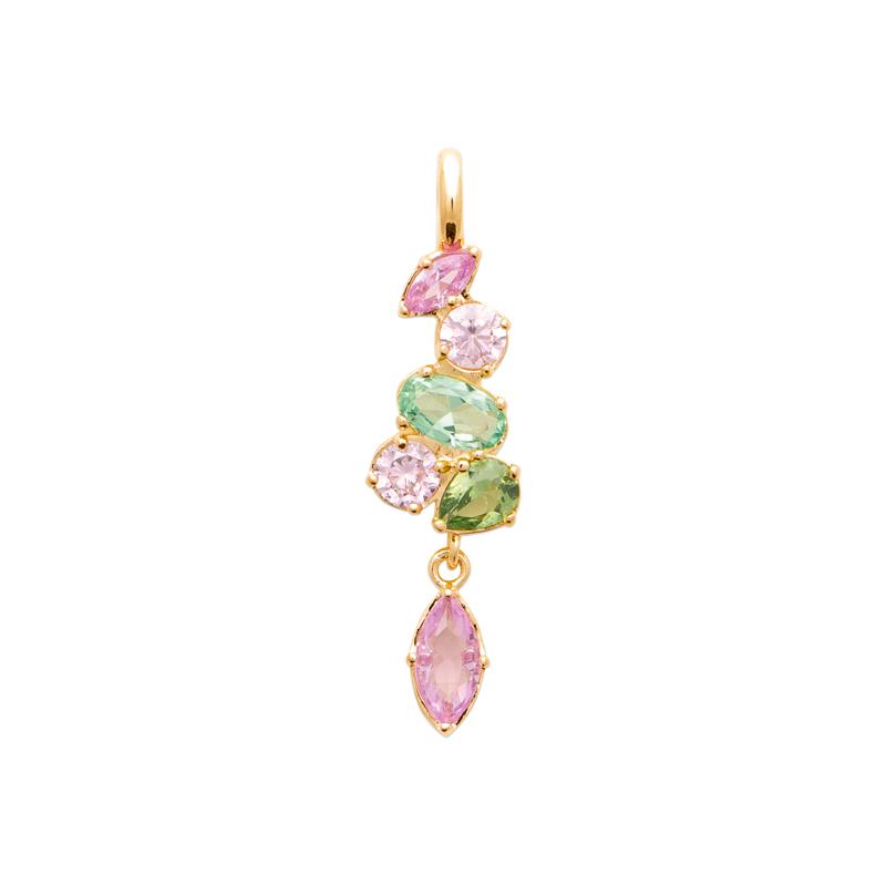 Coque de Nacre Pendentif plaqué or 2790105