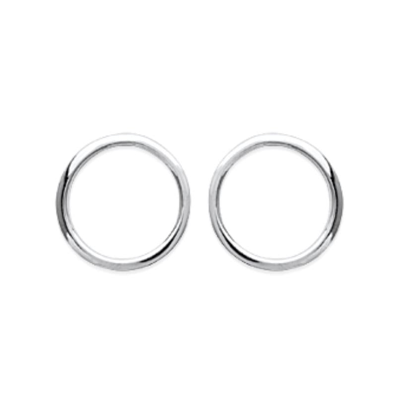 Coque de Nacre Puces d'oreilles argent 7523100