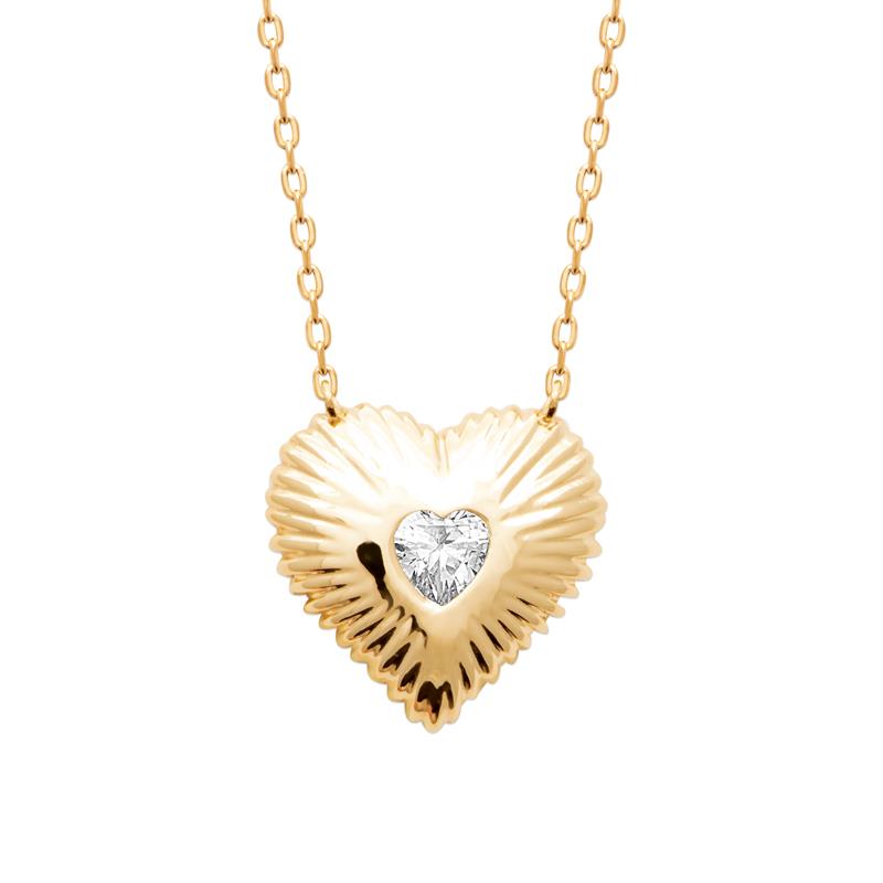 Coque de Nacre Collier plaqué or 974330