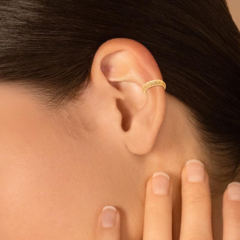 Coque de Nacre Boucle d'oreille à l'unité plaqué or 23078000