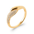 Coque de Nacre Bague plaqué or 2990510