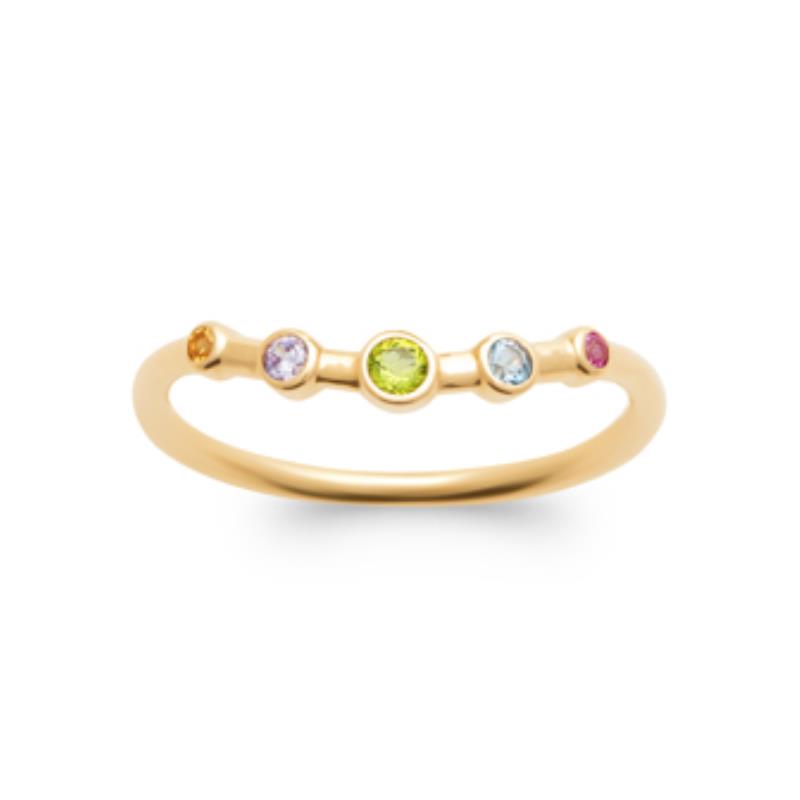 Coque de Nacre Bague plaqué or 2993105