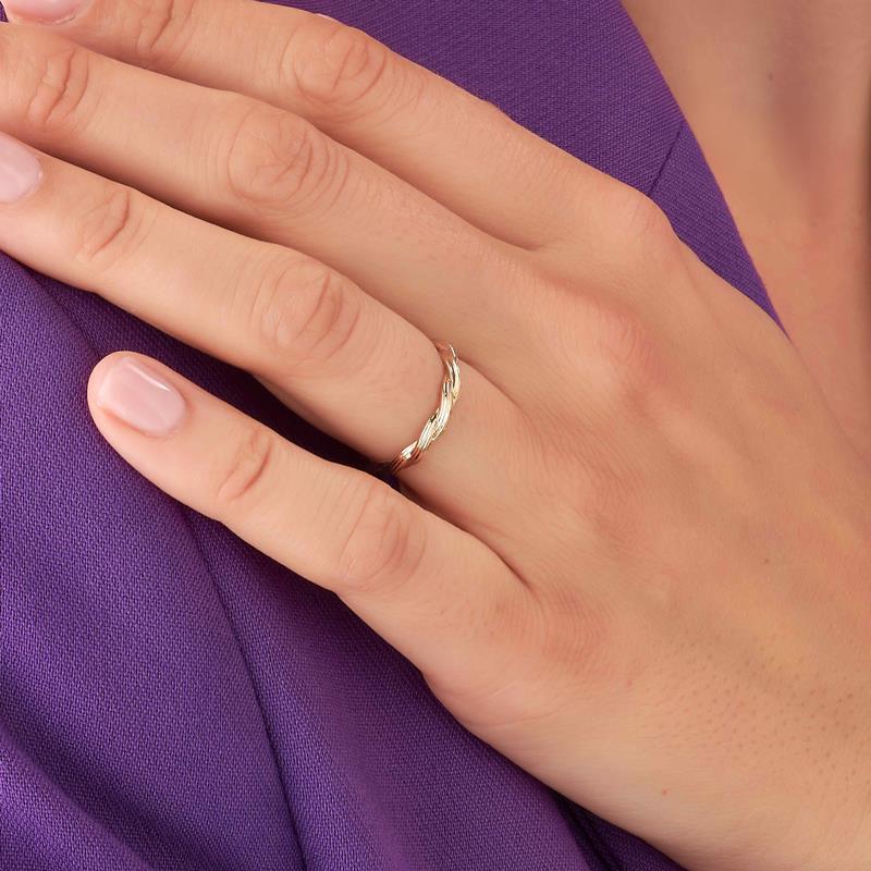 Coque de Nacre Bague plaqué or 2277800