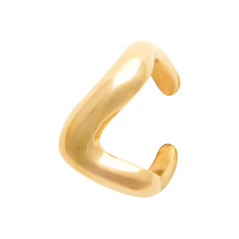 Coque de Nacre Boucle d'oreille à l'unité plaqué or 23069200